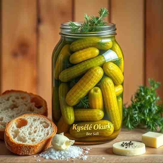 Tangy Czech Dill Pickles - Kyselé Okurky Recipe